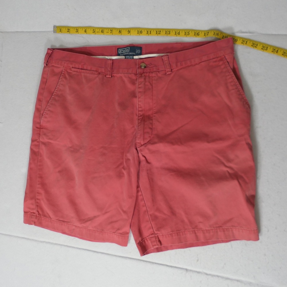 Polo Ralph Lauren Mens Prospect Short 40 Pink Salmon Preppy Ivy League Coastal
